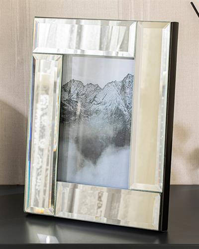 Audrey With Mirror Frame 10x15 cm Silver