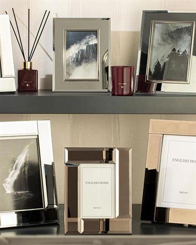 Audrey Рамка С Огледало, Сребристо, 15 X 20 Cm