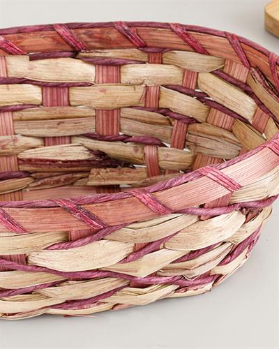 Audrey Кошница За Хляб Овален Слама 17.5x24.5x9 см Дамсон