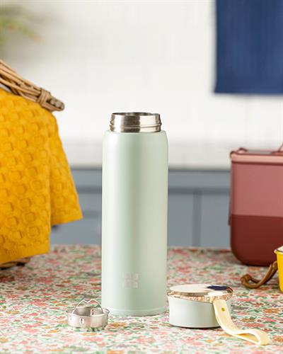 Aura Термос Неръждаема Стомана, Зелено, 450 Ml