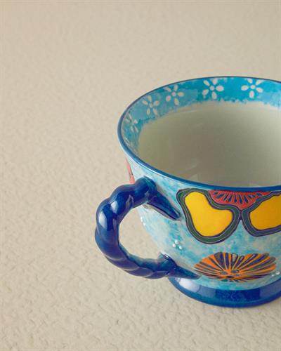 Aurora Чаша Керамика 400 мл Син