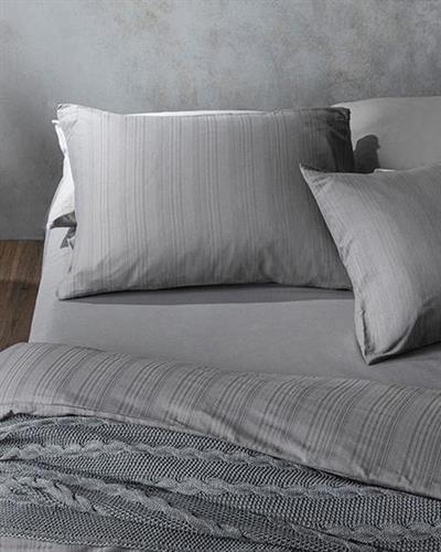 Aurora Спално Бельо Компле Двоен Размер, Hazeran, Сиво, 200 X 220 Cm