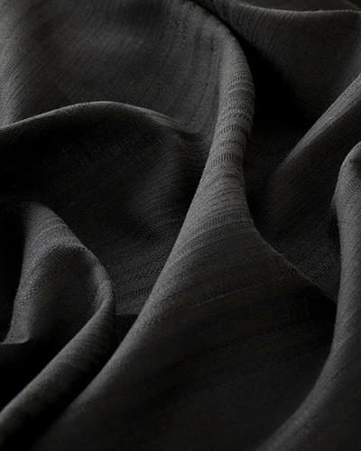 Aurora Спално Бельо Компле Единичен Размер, Silky Touch, Черно, 160 X 220 Cm