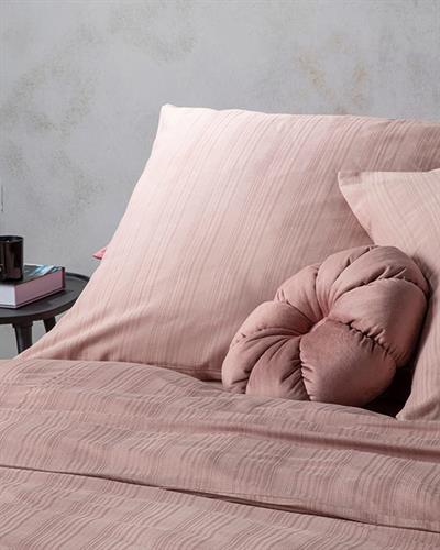 Aurora Спален Комплект Двоен Silky Touch 200x220 см + 80x80 см Пепел от рози