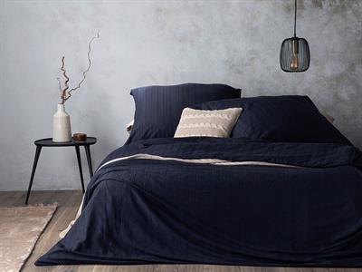 Aurora Спално Бельо Компле Small Single, Silky Touch, Среднощно Синьо, 0