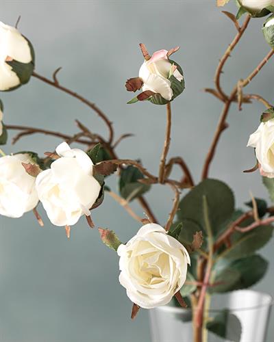 Autumn Bouquet Изкуствено Цвете Един Стрък 62 см Бял