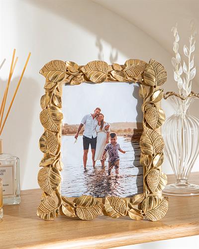 Autumn Leaf Рамка 13x18 см Златен
