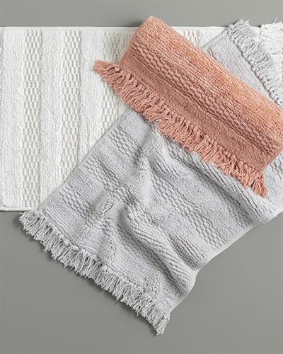 Ava Постелка За Баня Памучен, Прах, 60 X 90 Cm