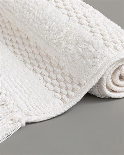 Ava Постелка За Баня Памучен, Екру, 60 X 90 Cm