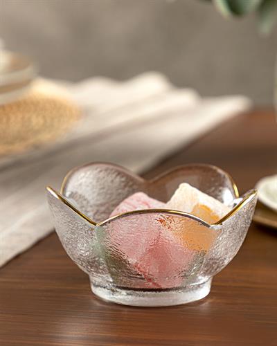 Ava Glass Appetizers 8 cm Transparent