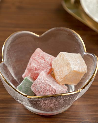 Ava Glass Appetizers 8 cm Transparent