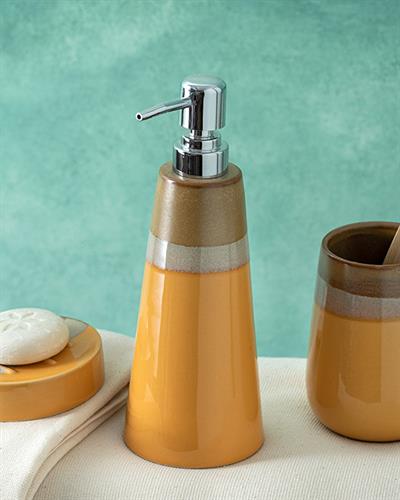 Axel Комплект За Баня 3 бр. 9x9x23+9x9x12+10x10x2,5см Оранжев