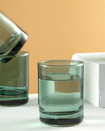 Azule Водна Чаша За Сервиране С Кафе 6 Бр., Стъкло, Зелено, 65 Ml