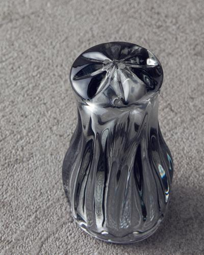 Baho Солница И Пиперница Стъкло 4x4x8 см Антрацит