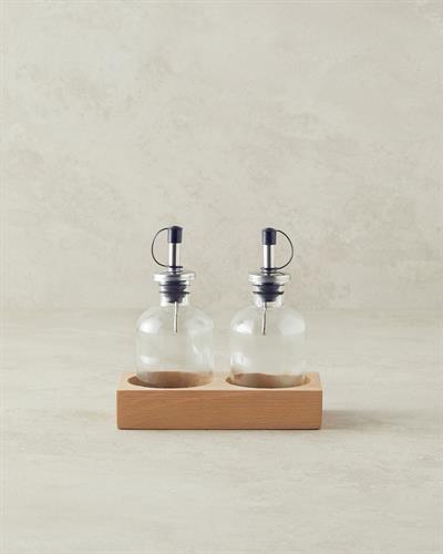 Baıley Съд За Олио Или Оцет 2 бр. Стъкло 150 мл Кафяв