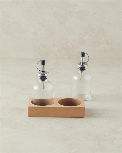 Baıley Съд За Олио Или Оцет 2 бр. Стъкло 150 мл Кафяв