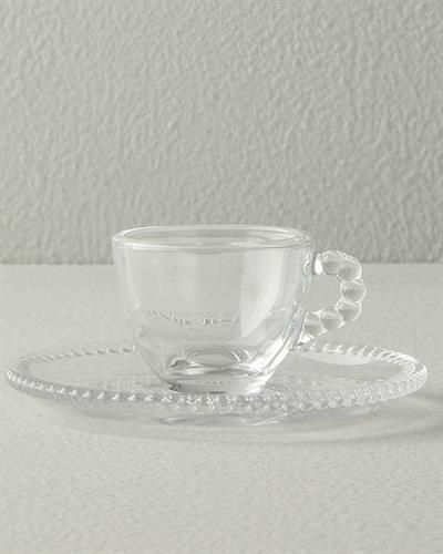 Glass Coffee Cup Set 65 ml Transparent