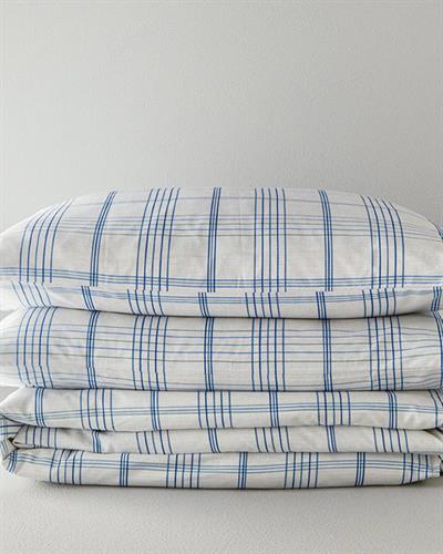 Balmoral Спален Комплект Двоен Лесно за гладене 200x220 см Син