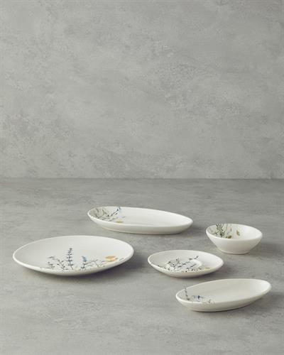 Balmy Сервиз За Закуска Порцелан 20 части за 6 души. Син - Жълт