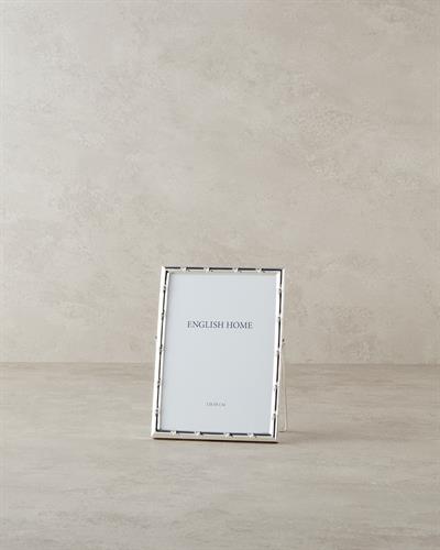 Bamboo Рамка Метал, Сребристо, 13 X 18 Cm