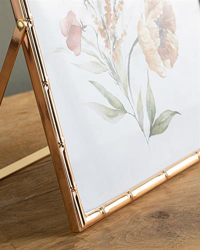 Bamboo Рамка Метал, Златисто, 20 X 25 Cm