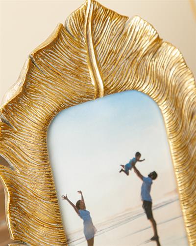 Banana Leaf Рамка 17x24.7x1.7 см Златен