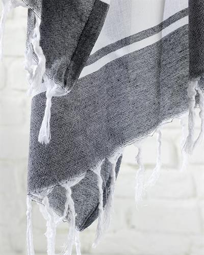 Band ПЕШТЕМАЛ Памучен 95x165 cm Anthracite