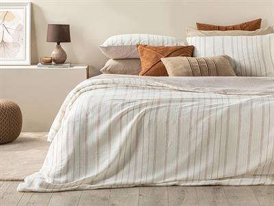 Barleycorn СПАЛНО БЕЛЬО КОМПЛЕ Двоен Вафла 200x220 cm Beige