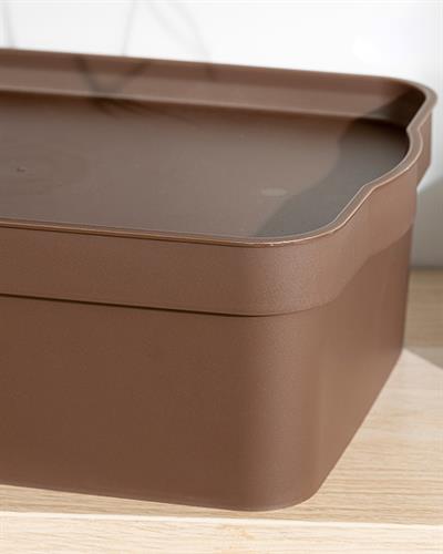 Basıc Кутия За Съхранение 21x11x11 см Кафяв