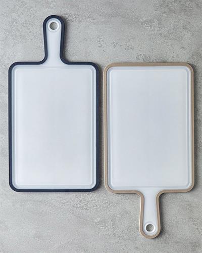 Basic Plastic Nonslip Cutting Board Anthracite