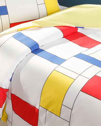 Bauhaus Детско Спално Бельо Памучен, Червено, 160 X 220 Cm