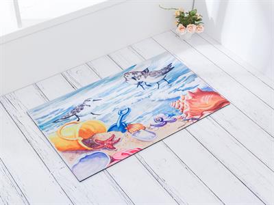 Beach ИЗСТРИВАЛКА Отпечатан Отпечатано 30x18 cm Blue.