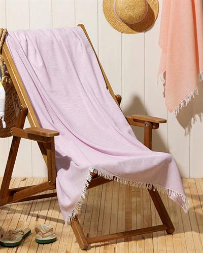 Beach Love Пещемал Памук 100x170 см Лилав