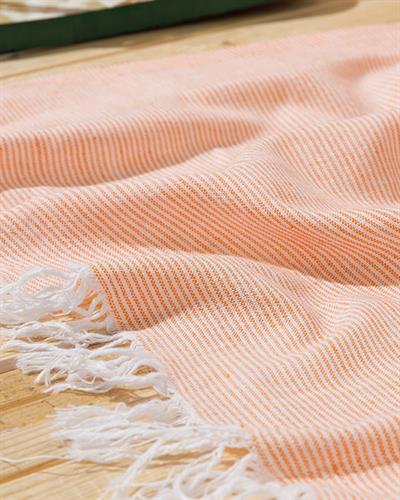 Beach Love Пещемал Памук 100x170 см Оранжев