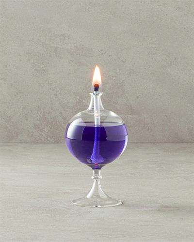 Bead Кандило Единичен Стъкло 7x12 cm Прозрачен