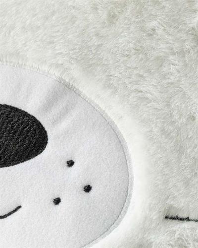 Bear Бебешки Декоративна Възглавница Екру, 30 X 28