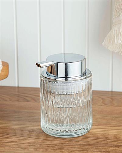 Beatrice Glass Liquid Soap Dispense 7,9x11,8 cm Transparent