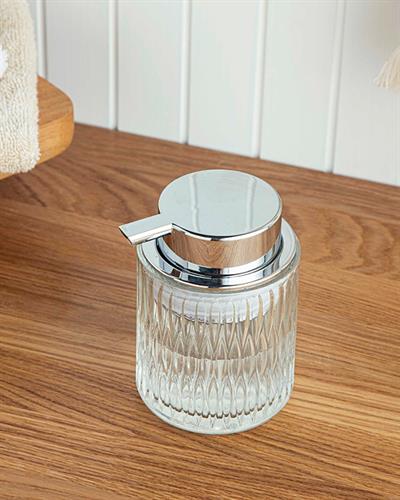 Beatrice Glass Liquid Soap Dispense 7,9x11,8 cm Transparent