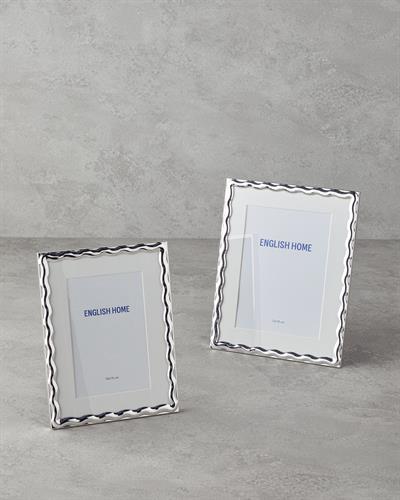 Becky Рамка Метал 10x15 см Сребърен.