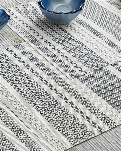 Belang Американзки Сервиз 4 Бр., Pvc, Сиво, 30 X 45 Cm