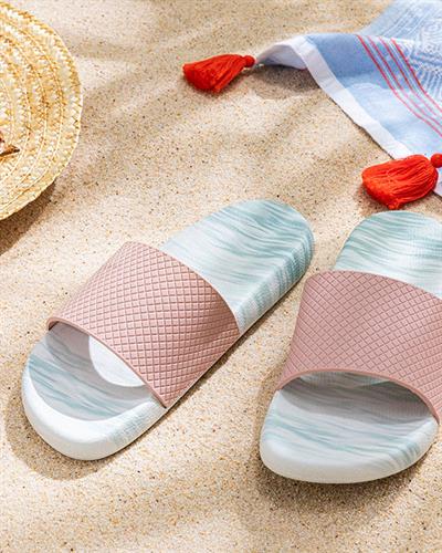 Belinda Pvc Women Beach Slipper 37 Powder