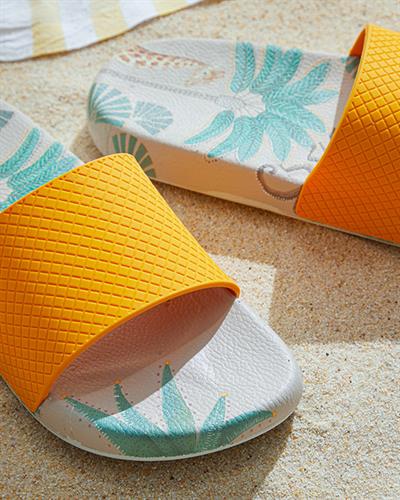 Belinda Плажни Терлици Дамски, Pvc, Жълто, 38