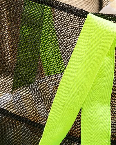 Bella Плажна Чанта Дамски, Полиестер, Черно, 47X40Cm