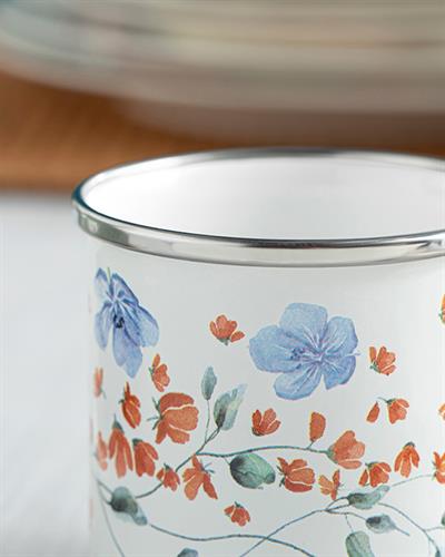 Belleza Чаша Емайлиран, Бяло, 350 Ml