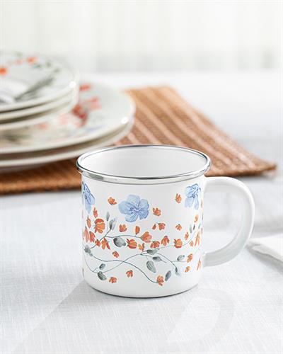 Belleza Чаша Емайлиран, Бяло, 350 Ml