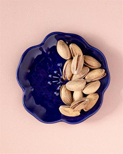 Bellflower Купички За Ядки Керамика, Тъмно Синьо, 9 Cm