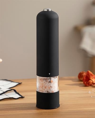 Bergamo Мелница Автоматичен с батерии Пластмаса 22 см Черен