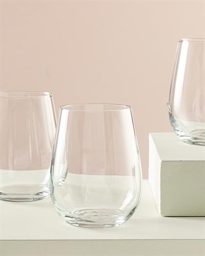 Berlin Чаша За Безалкохолно 3 Бр., Стъкло, Прозрачен, 360 Ml