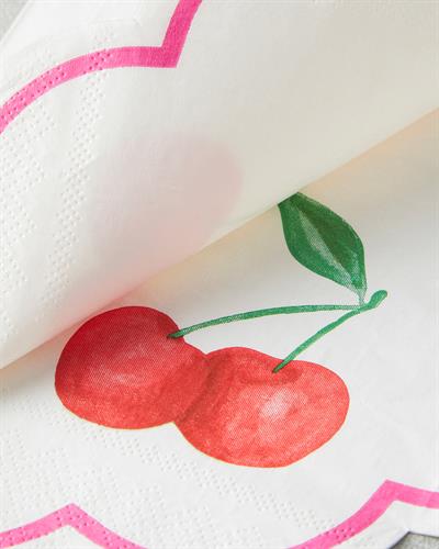 Berry Paper 20 pcs Napkin 33x33 cm Red