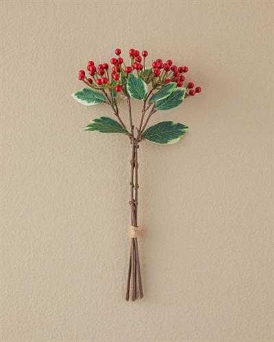 Berry Изкуствено Цвете Един Стрък 33 см Червен